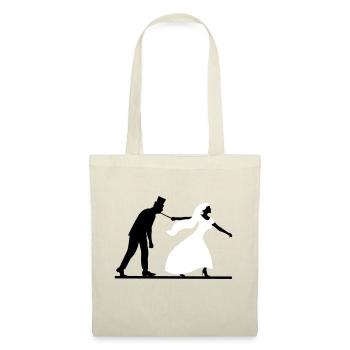 enterrement de vie de garçon et de jeune fille - Sac en tissu - nature - Devant