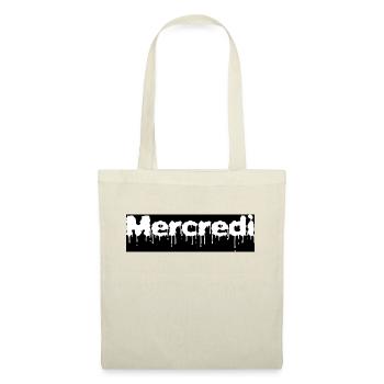 Mercredi 1 - Sac en tissu - nature - Devant