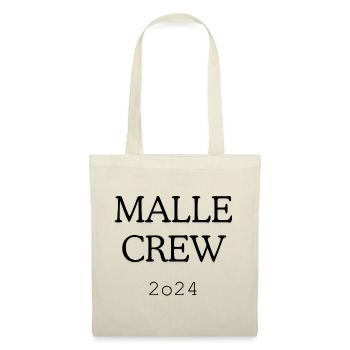 Malle Crew 2024 - Stoffbeutel - Natur - Vorne