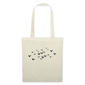 Oiseaux - Sac en tissu - nature - Devant