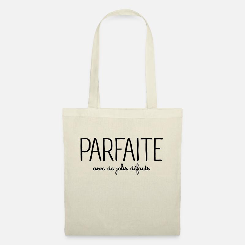 Parfaite avec de jolis défauts - Sac en tissu - nature