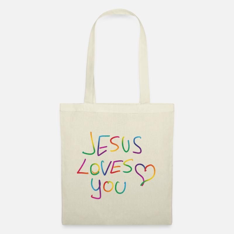jesus - Stoffbeutel - Natur