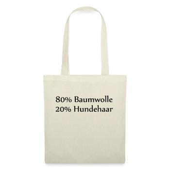Dog Hund - Stoffbeutel - Natur - Vorne