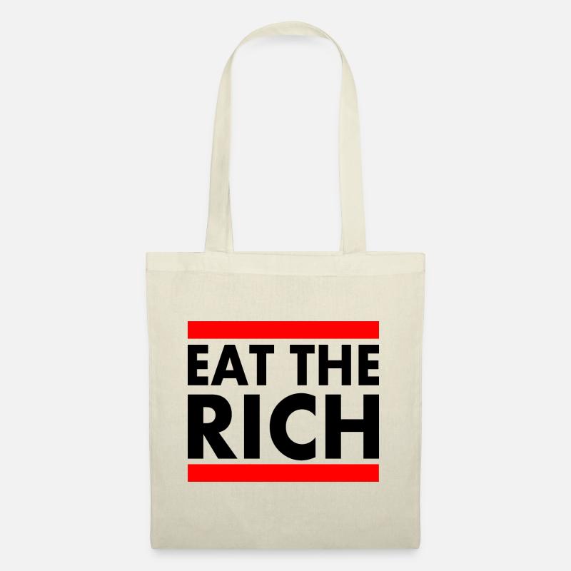 Eat the rich - Stoffbeutel - Natur