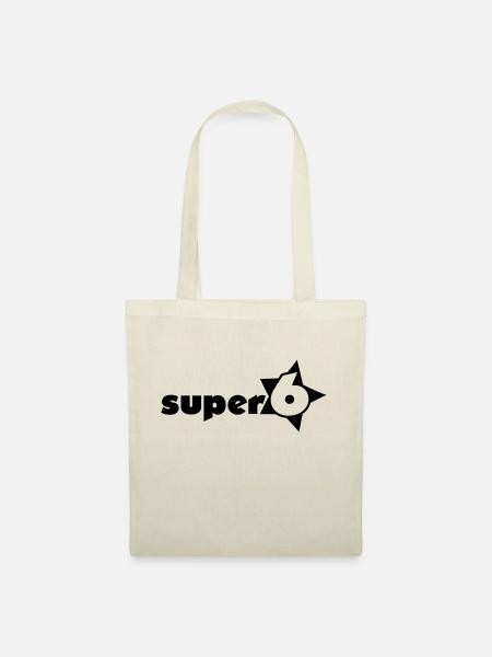 super_6_1c - Stoffbeutel - Natur