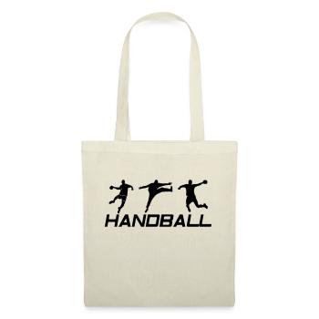 Handball Ailier Gardien Arrière - Sac en tissu - nature - Devant