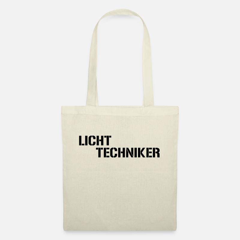 Lichttechniker - Stoffbeutel - Natur