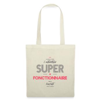 L authentique super fonctionnaire - Sac en tissu - nature - Devant