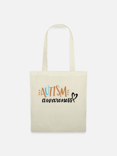 Autism Awareness - Stoffbeutel - Natur