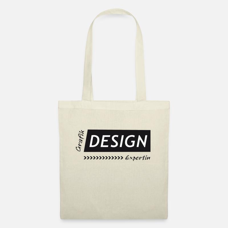 Grafik Design Expertin - Stoffbeutel - Natur