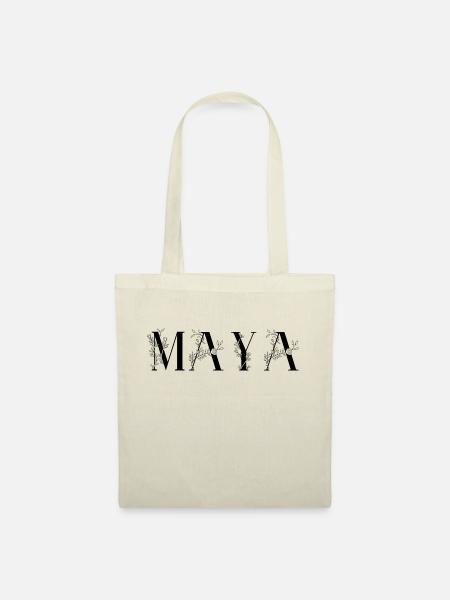 Name - Maya - Stoffbeutel - Natur