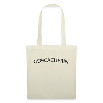 Geocacherin - Stoffbeutel - Natur - Vorne
