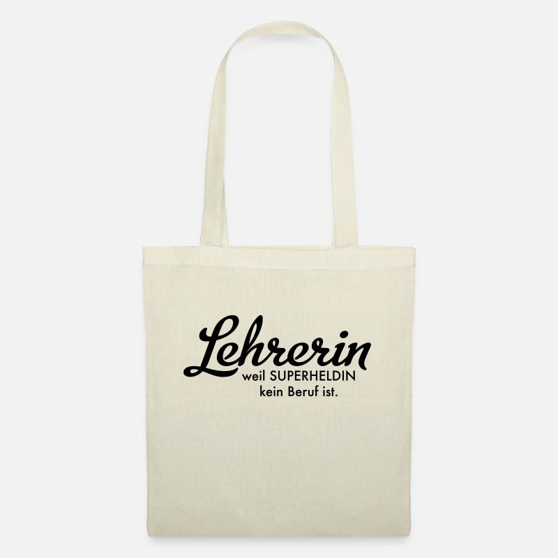 Lehrerin - Stoffbeutel - Natur