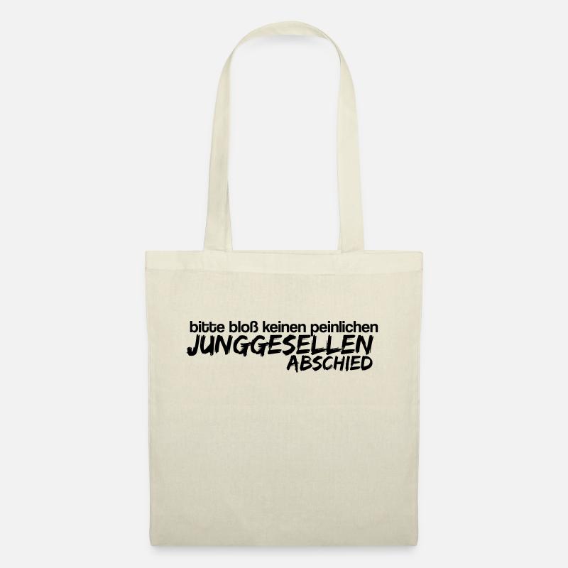 peinlicher Junggesellenabschied - Stoffbeutel - Natur