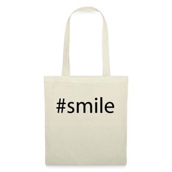 #smile - Sac en tissu - nature - Devant