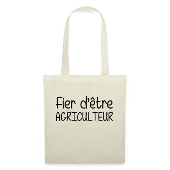 Fier d'être Agriculteur - Sac en tissu - nature - Devant