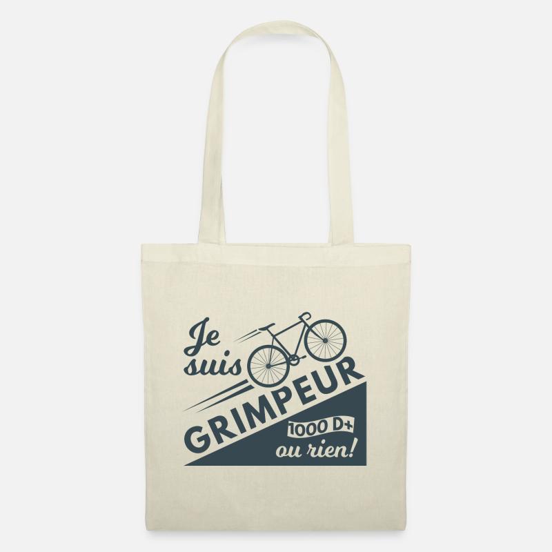 Ich bin ein kletterer - Stoffbeutel - Natur