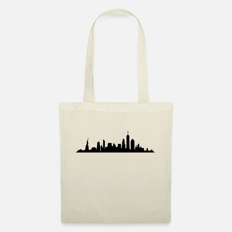 Skyline New York - Stoffbeutel - Natur