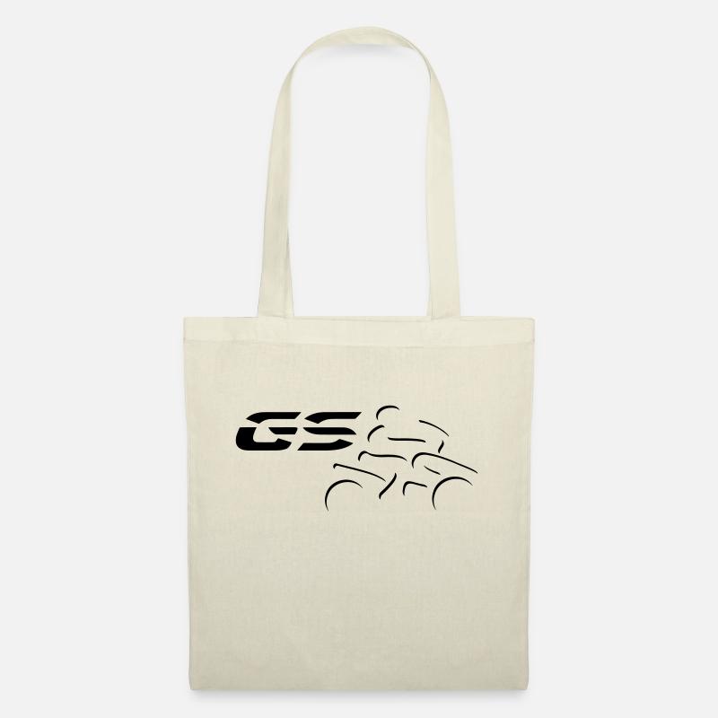 Logo GS-Fahrer Nr. 3 | black - Stoffbeutel - Natur