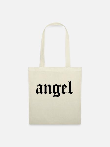 angel - Stoffbeutel - Natur