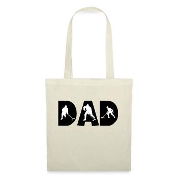 Hockey Dad - Sac en tissu - nature - Devant