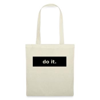 fais le - Sac en tissu - nature - Devant