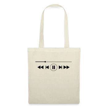 Music - Stoffbeutel - Natur - Vorne
