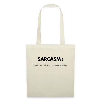 Sarcasm - Sac en tissu - nature - Devant