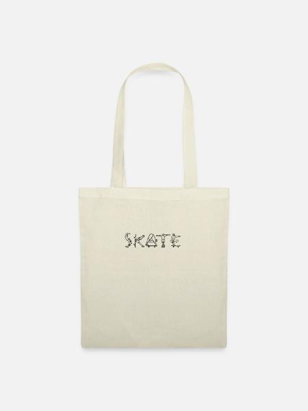 Skate Geschenk - Stoffbeutel - Natur
