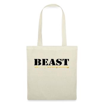 Beast everything black - Tote Bag - nature - Front