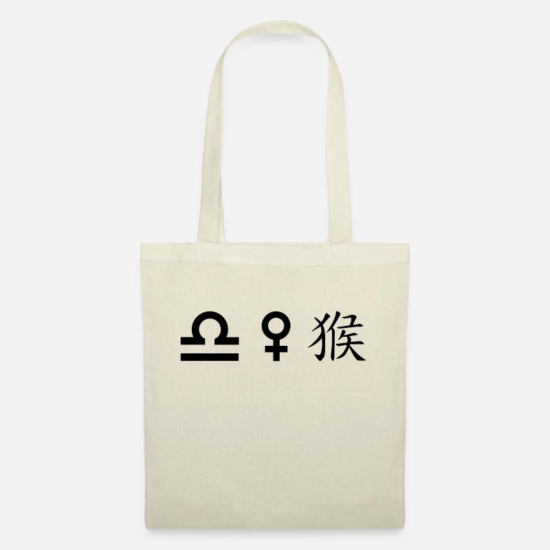 Libra Venus Monkey - Tote Bag - nature