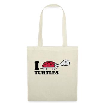 I Love Turtles - Tote Bag - nature - Front