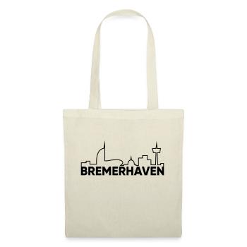 Bremerhaven avec skyline - Sac en tissu - nature - Devant