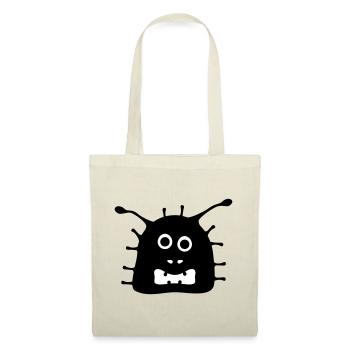 Covi le virus corona fou - Sac en tissu - nature - Devant