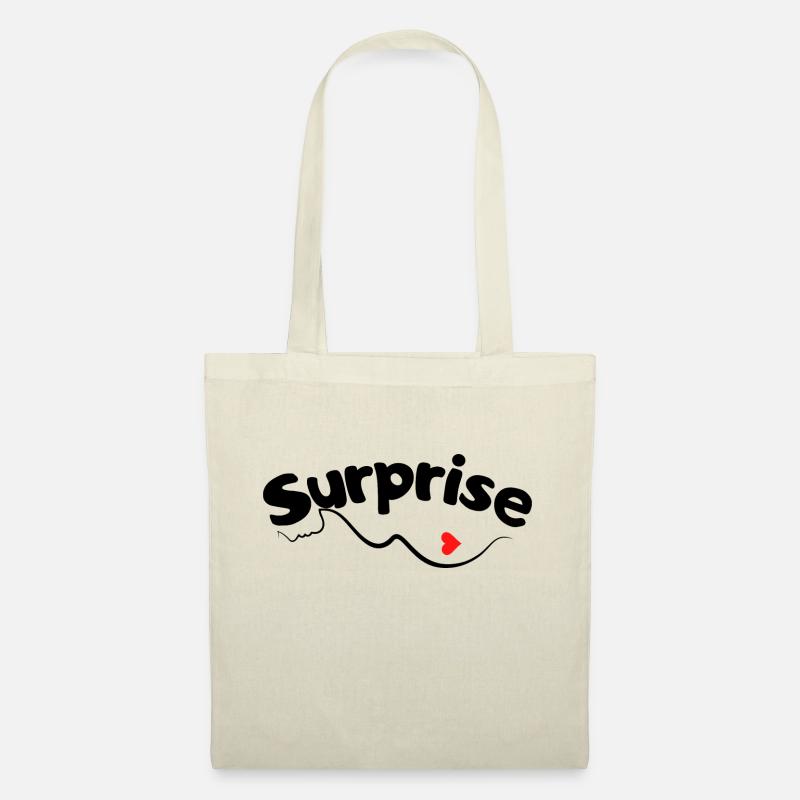 Surprise enceinte annonce grossesse naissance - Sac en tissu - nature