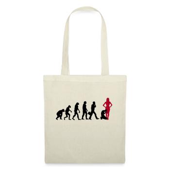 Evolution of man under woman - Tote Bag - nature - Front
