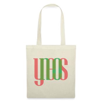 Yes&No - Stoffbeutel - Natur - Vorne