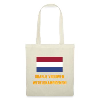 Niederlande Frauenfußball Weltmeisterschaft 2023 - Stoffbeutel - Natur - Vorne