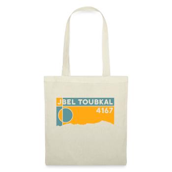 Jbel Toubkal Trekking Wandern Marokko Souvenir - Stoffbeutel - Natur - Vorne