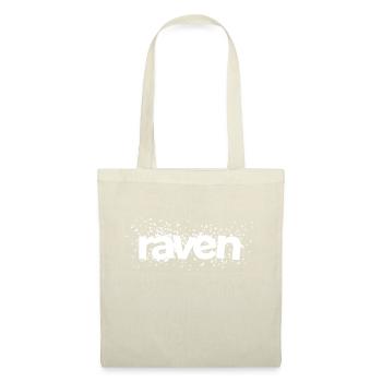 Ravens Flying Typografie Design - Stoffbeutel - Natur - Vorne