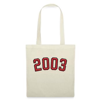 Year of birth sport 2003 - Tote Bag - nature - Front