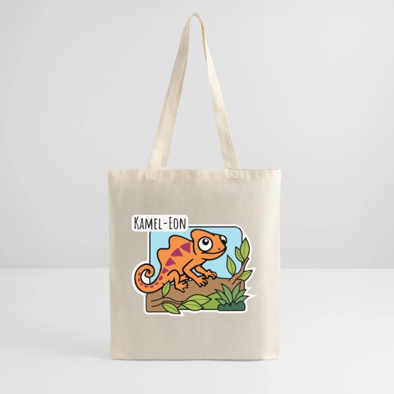 Ist ein Kamel-Eon ein Kamel oder ein Chameleon? Stoffbeutel