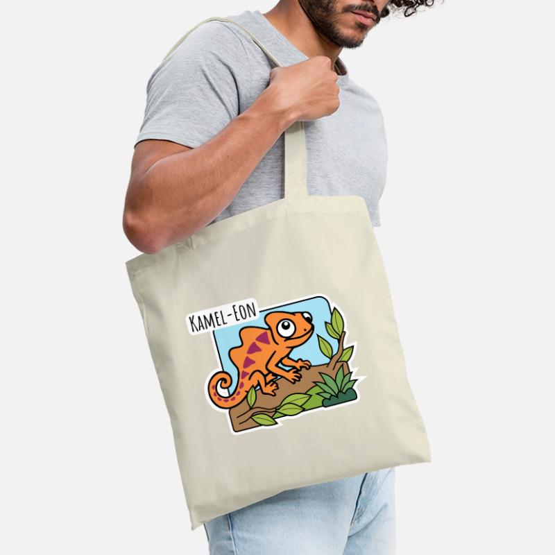 Ist ein Kamel-Eon ein Kamel oder ein Chameleon? Stoffbeutel