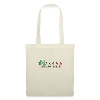 ONEdownFIVEup - Tote Bag - nature - Front