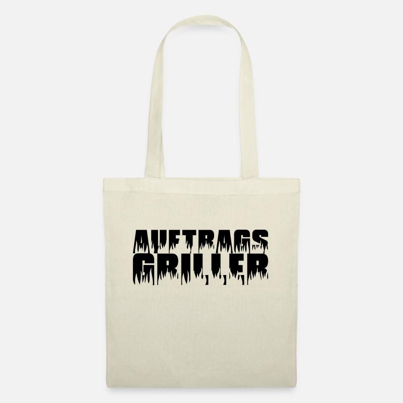 Auftragsgriller - Stoffbeutel - Natur