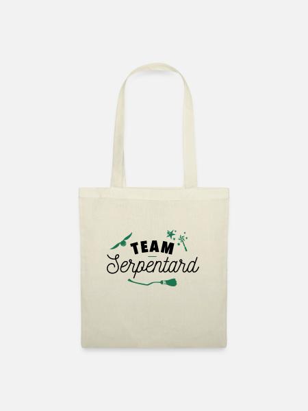 Team Serpentard - Stoffbeutel - Natur