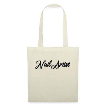 Nail Artist Noir - Sac en tissu - nature - Devant
