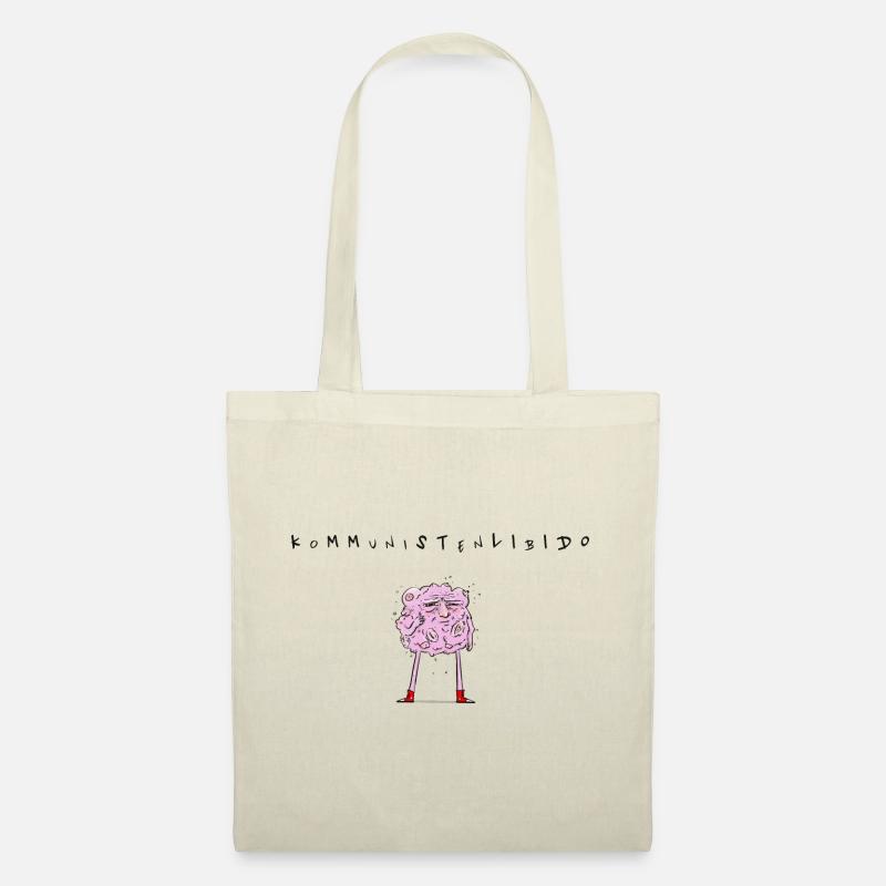 Libido comunista con scritte - Borsa di stoffa - natura