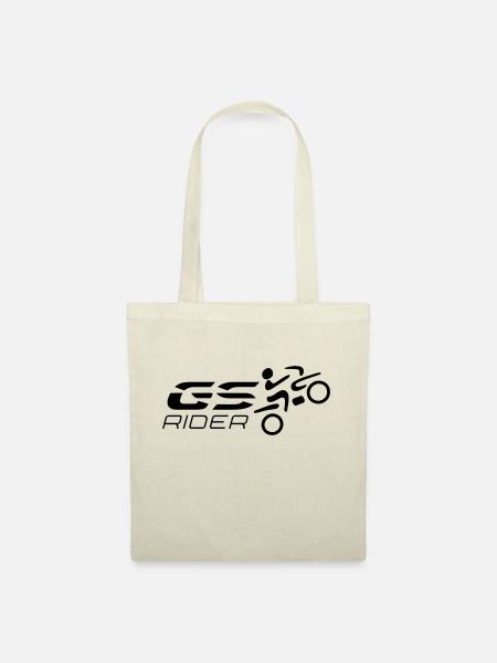 Logo GS-Fahrer Nr. 2 | black - Stoffbeutel - Natur