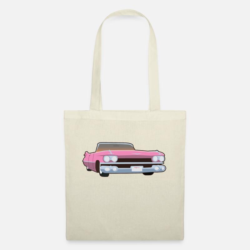 Cadilac Hot Pink - Stoffbeutel - Natur